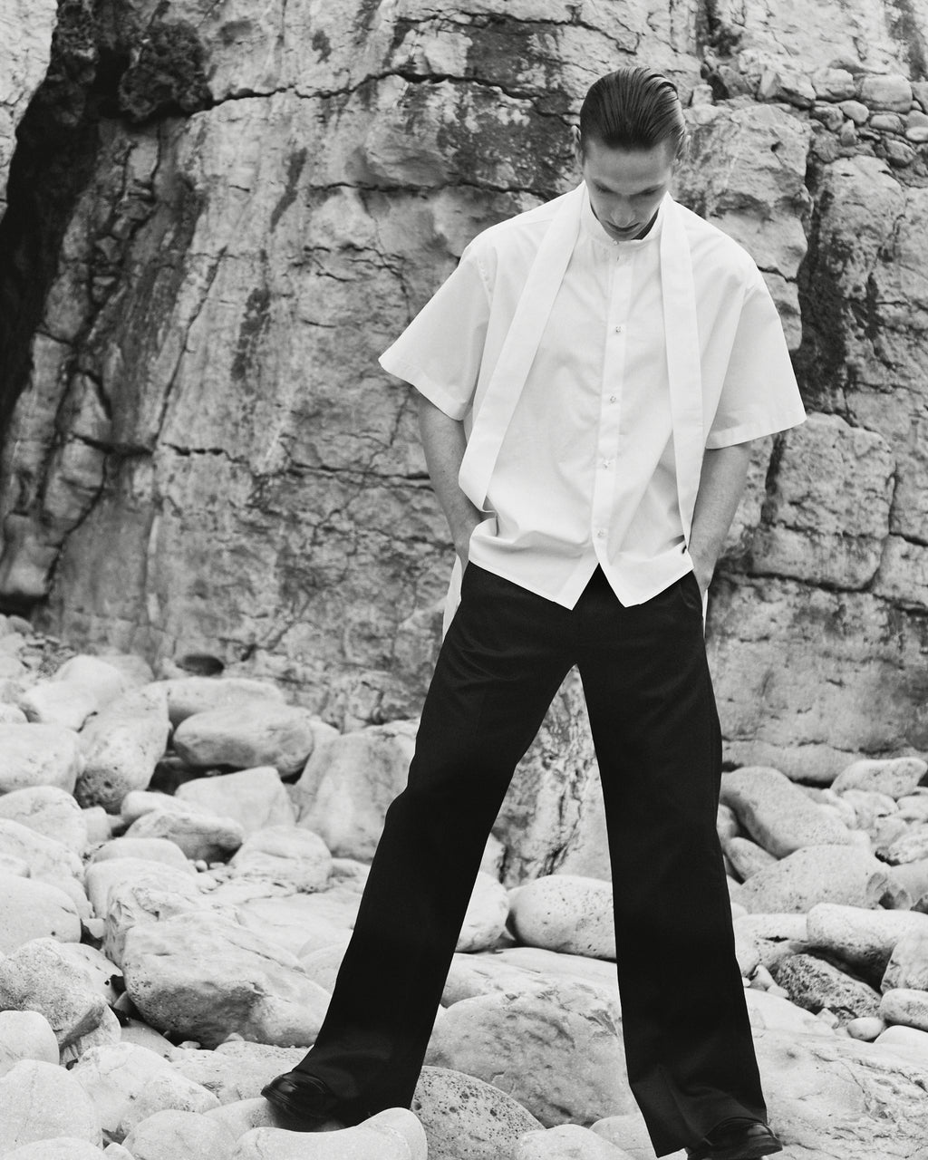Long-Collar Shirt