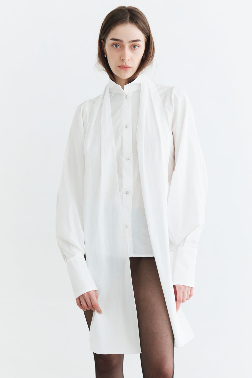 Lavallière-Tie Blouse