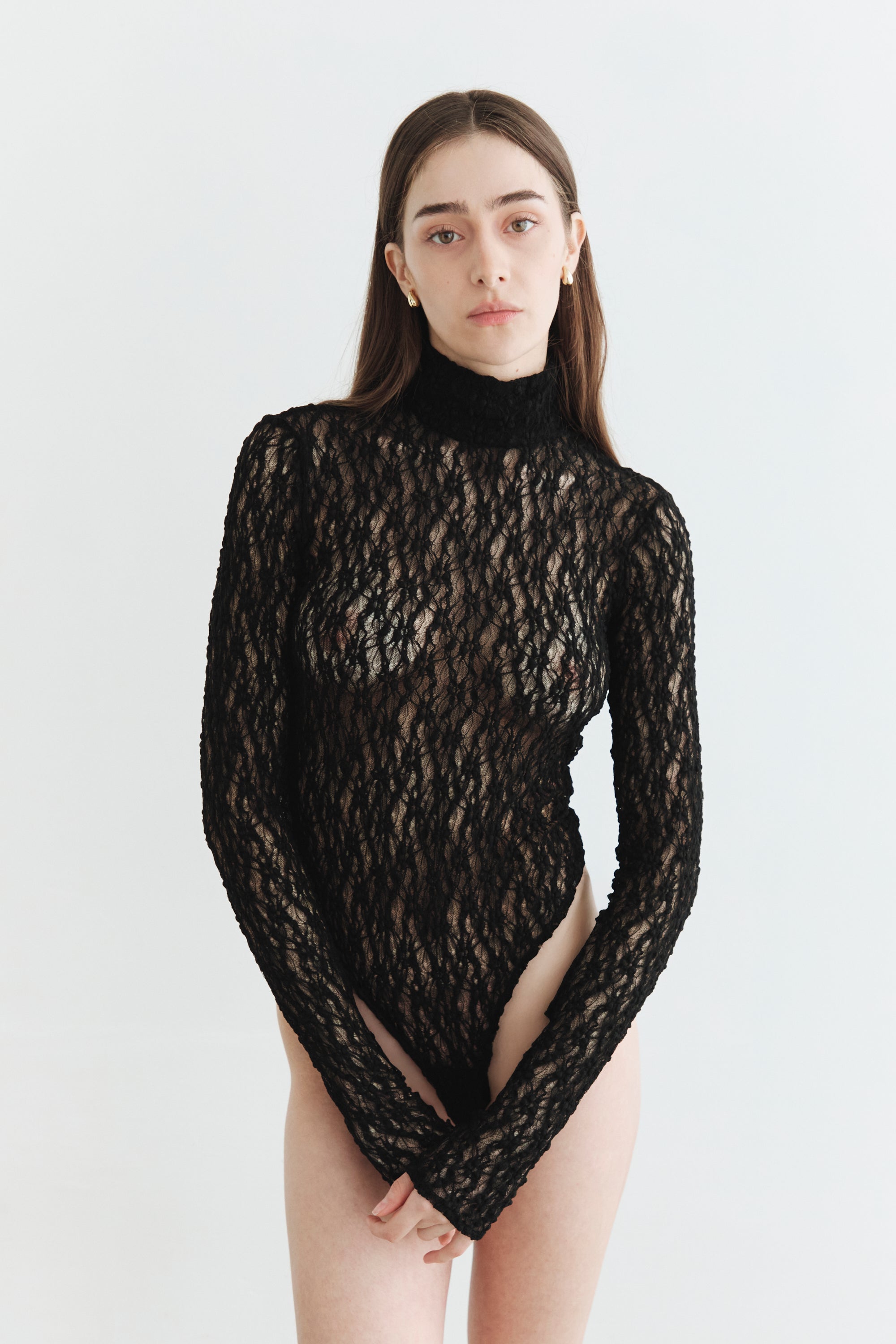 Sheer Lace Bodysuit
