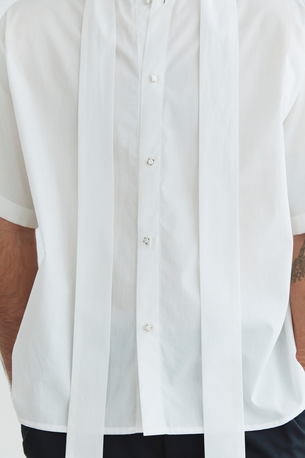 Long-Collar Shirt
