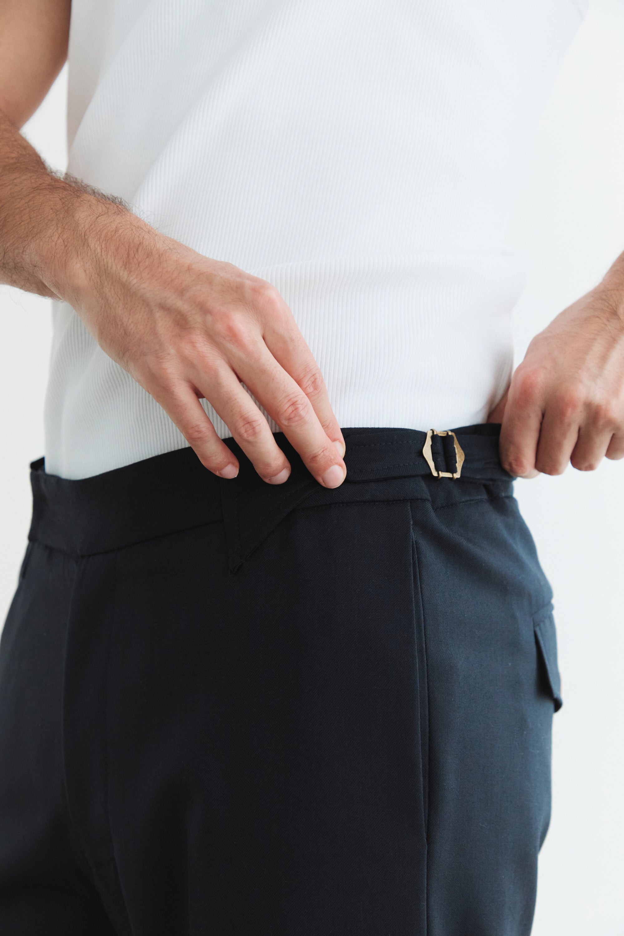 TAILORED BOOTCUT PANTS