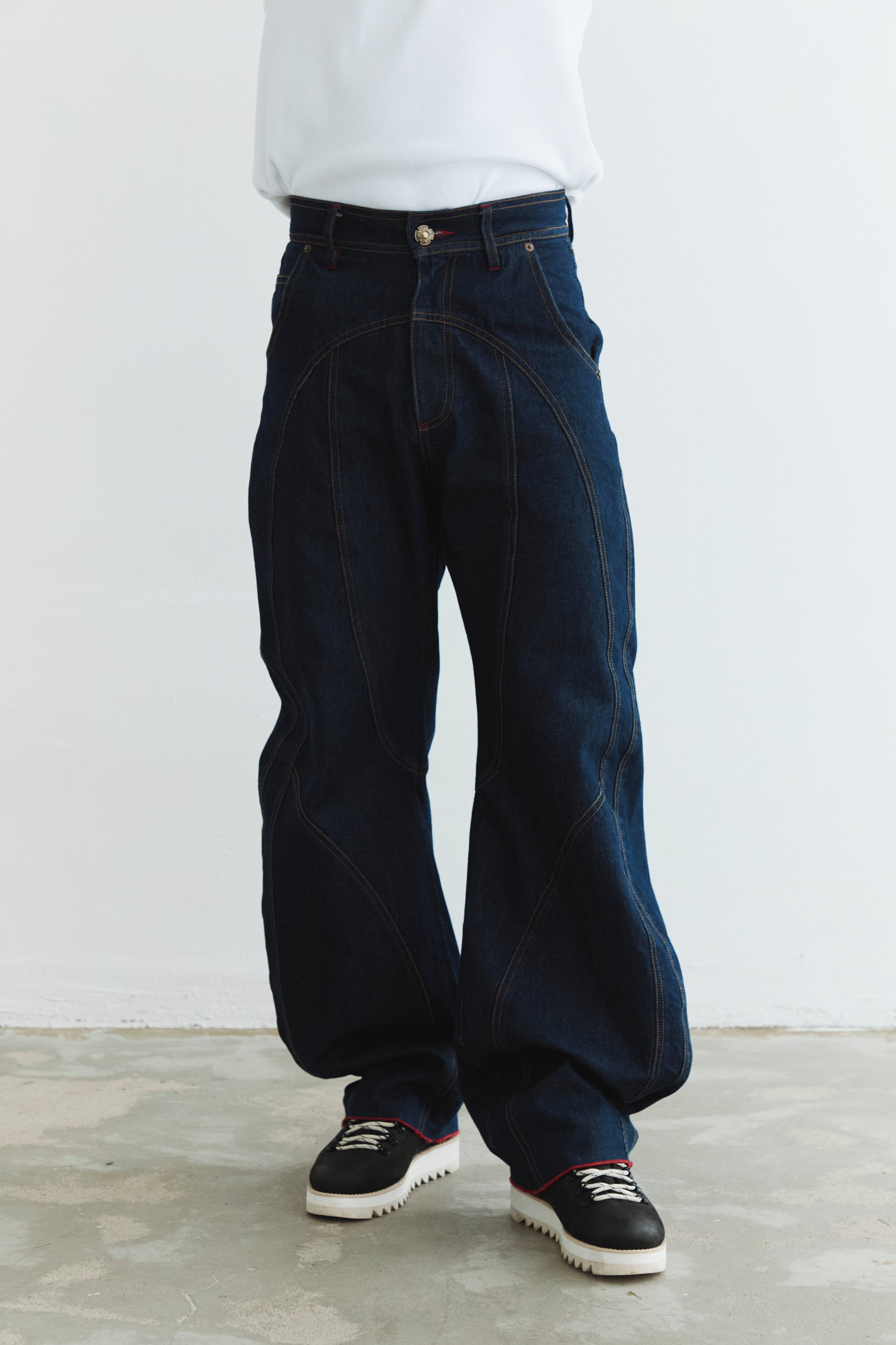 RAW BLUE DENIM PANTS