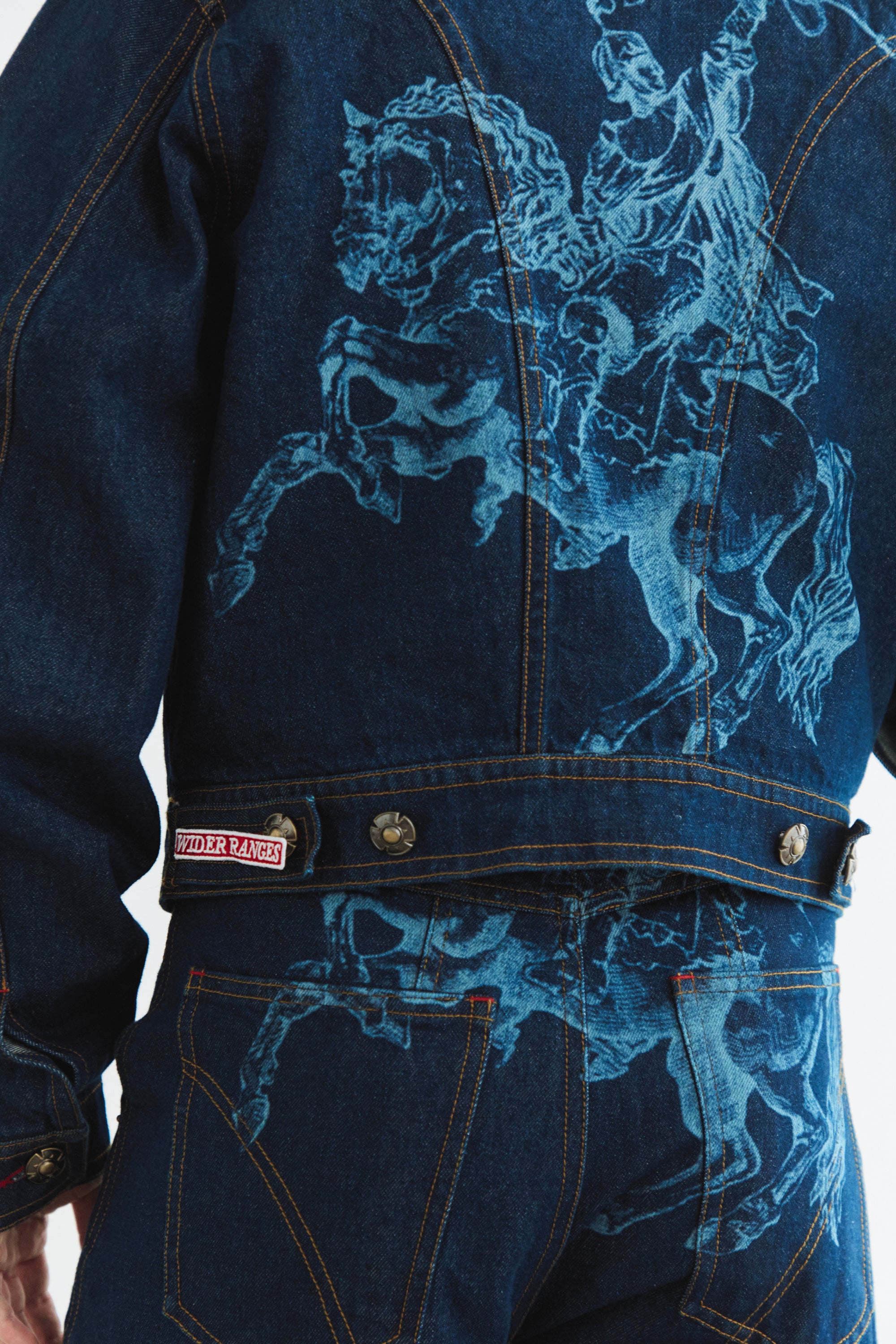 RAW BLUE DENIM PANTS